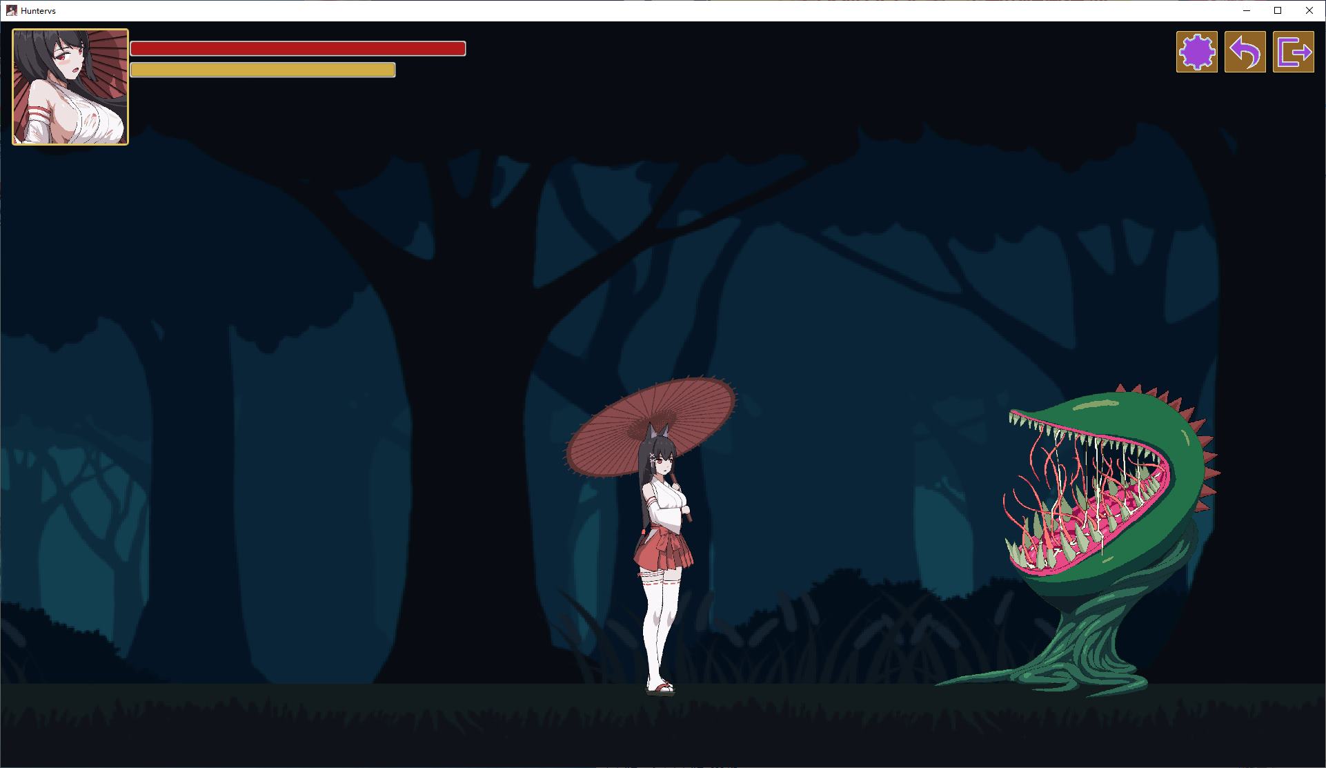 【日式ACT/中文/动态】退魔巫女-異種淫獄 DL官中版【新作/360M】